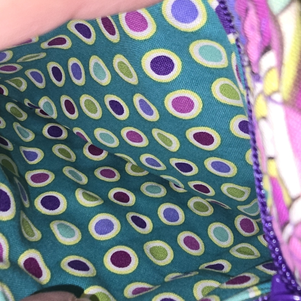 Vera Bradley Purple Paisley Bag, NWOT - Picture 12 of 12